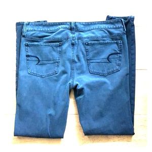 American Eagle Blue Jegging